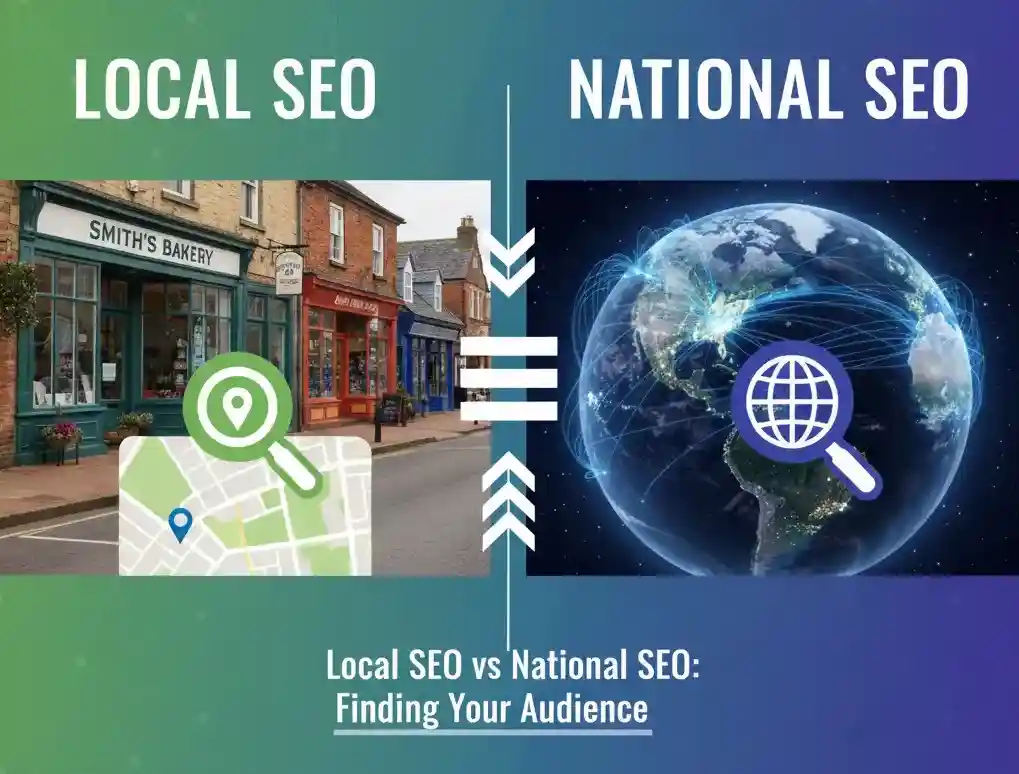 Local SEO vs National SEO